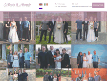 Tablet Screenshot of italianweddingplannerinrome.com